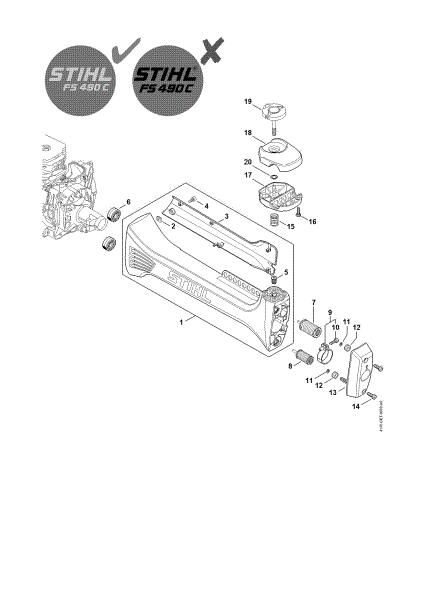 Imagem de Sistema anti-vibratório FS 490 C-EM K