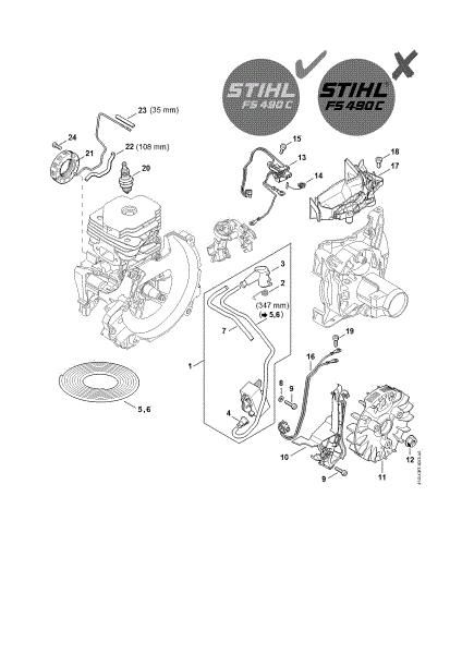 Imagem de Sistema de ignição FS 490 C-EM KW