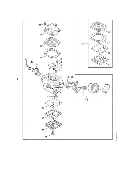 Imagem de Carburador FS 491 C-EM