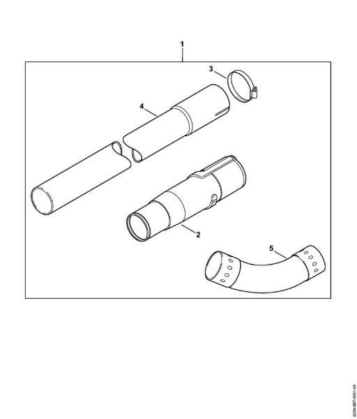 Sopradores (BG, BR) BG 85 Limpeza para as goteiras da marca Stihl
