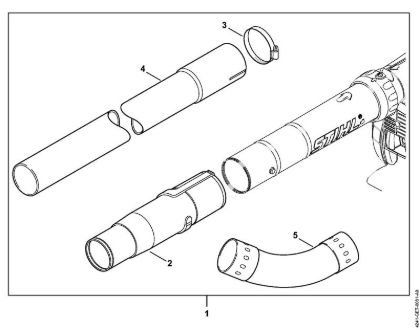 Sopradores (BG, BR) BG 86 Limpeza para as goteiras da marca Stihl