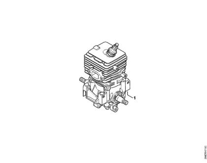 Sopradores (BG, BR) BG 86 C-E D Numero da máquina da marca Stihl