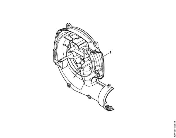 Sopradores (BG, BR) BR 200-D Numero da máquina da marca Stihl