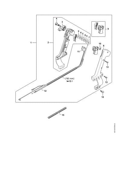 Imagem de Cabo de manejo di m.  67 mm BR 340