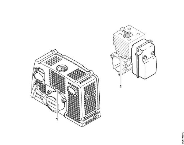 Sopradores (BG, BR) BR 420 C Numero da máquina da marca Stihl