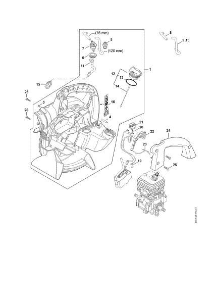 Imagem de Caixa do ventilador interior SH 56 SH 56 C-E