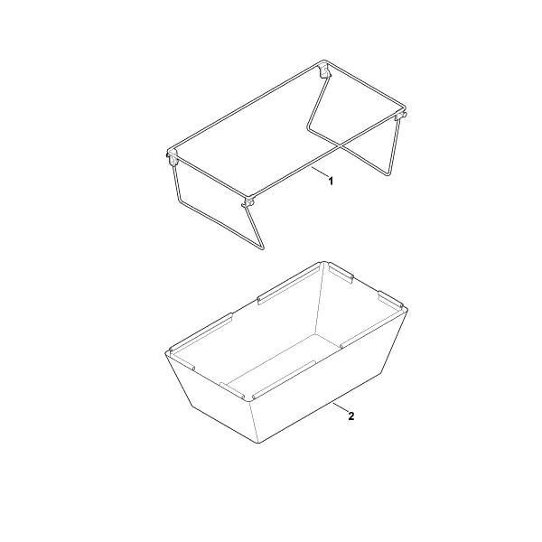 Imagem de A - Recipiente para material triturado AHB 050.0