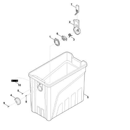Imagem de E - Recipiente para material triturado GHE 135.0 L