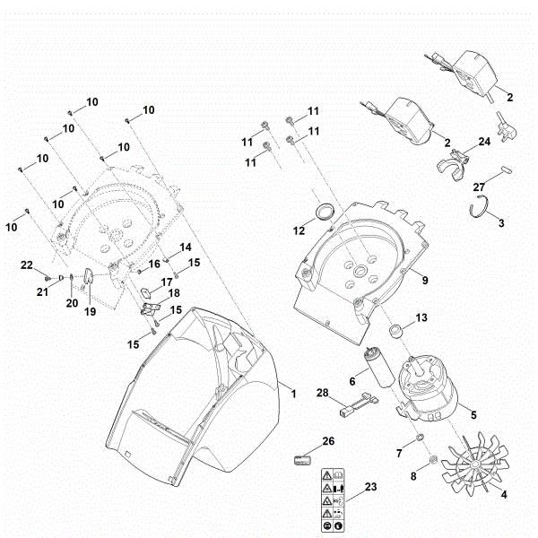 Imagem de B - Caixa, Motor eléctrico GHE 250.0