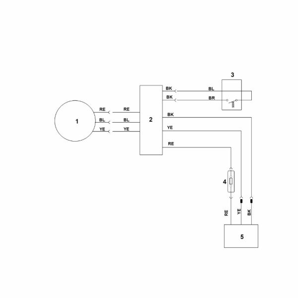 Imagem de E - Esquema de ligaçàµes MVC 600.1 X