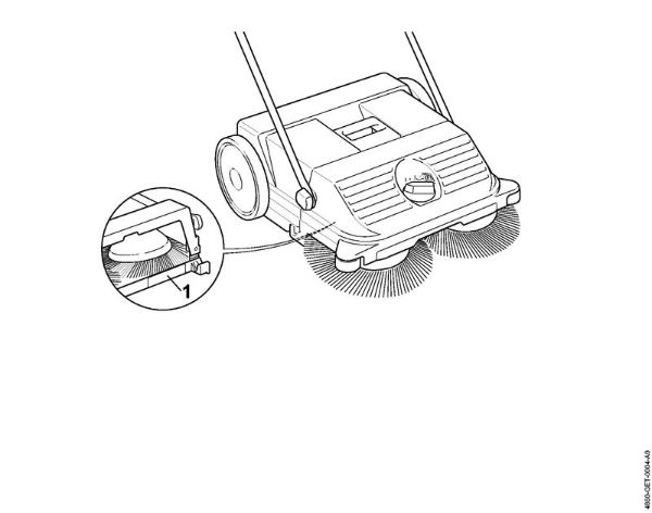 Vassouras (KG) KG 550 Numero da máquina da marca Stihl