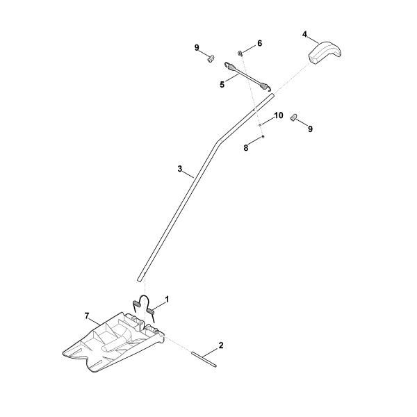 Imagem de A - Kit de mulching AMK 127.1