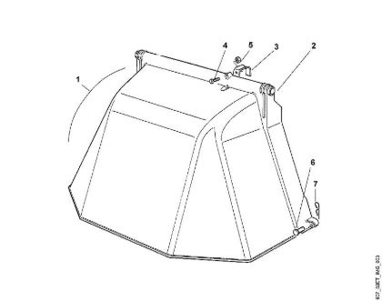 Acessórios DPC 700 A - Deflector da marca Viking