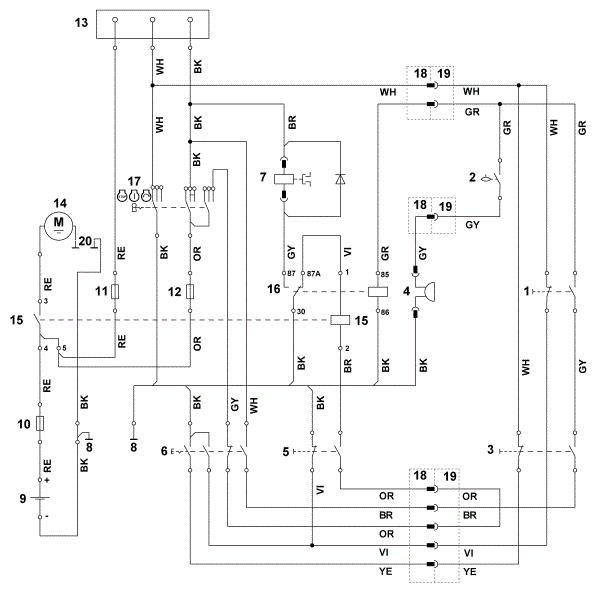 Imagem de O - Esquema de ligaçàµes MR 4082.0 K