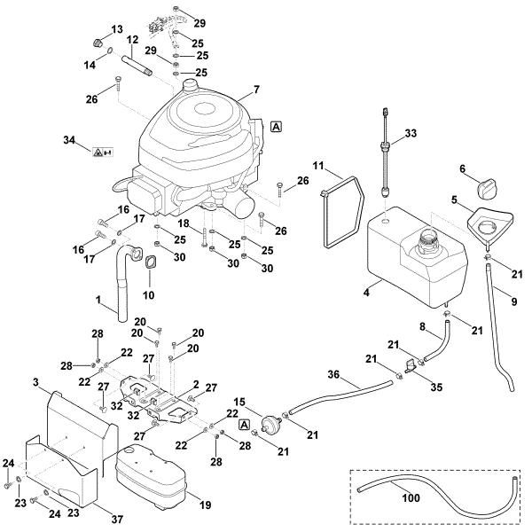 Imagem de I - Motor, depósito MT 6112.0