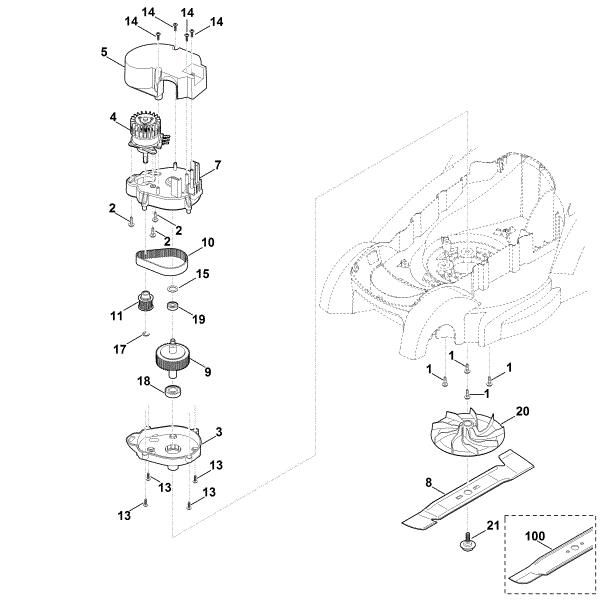Imagem de E - Motor, lamina MA 339.0 C