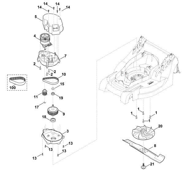 Imagem de D - Motor, lamina MA 443.1 C