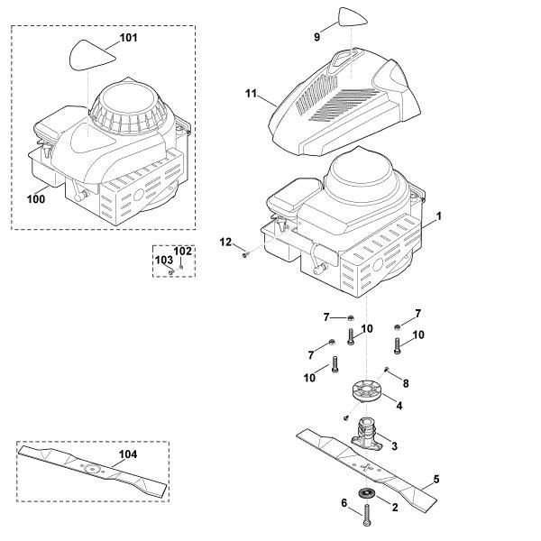 Imagem de E - Motor, lamina MB 2.0 RTX