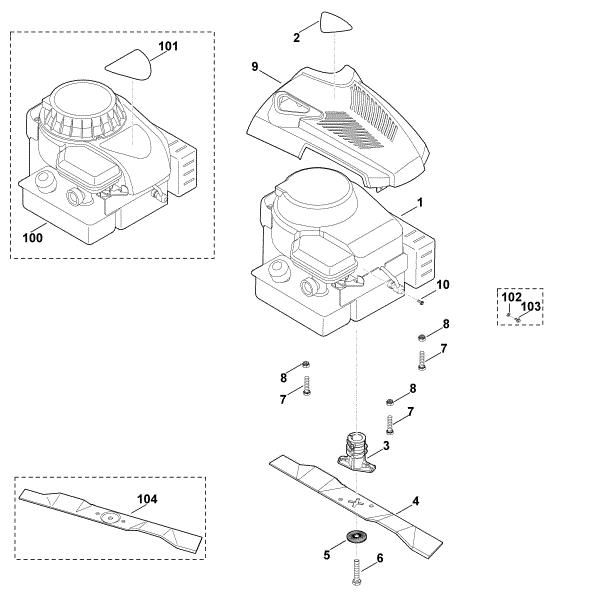 Imagem de C - Motor, lamina MB 2.1 R