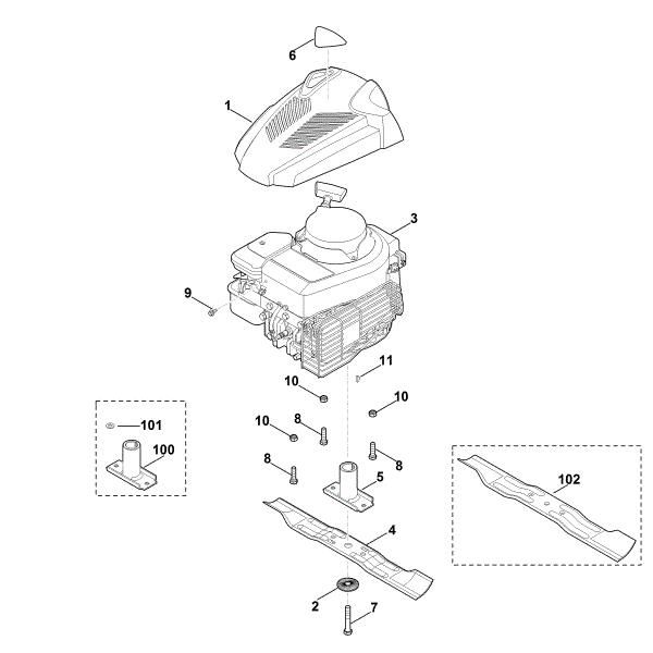 Imagem de D - Motor, lamina MB 248.1