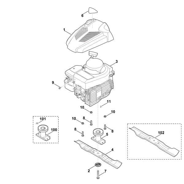 Imagem de D - Motor, lamina MB 248.1 T