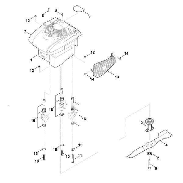 Imagem de D - Motor, lamina MB 3.1 RT