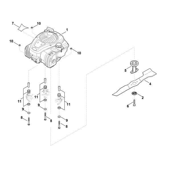 Imagem de D - Motor, lamina MB 3.1 RTX