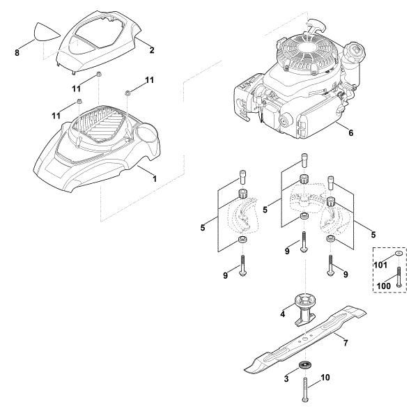 Imagem de E - Motor, lamina MB 4.0 RT
