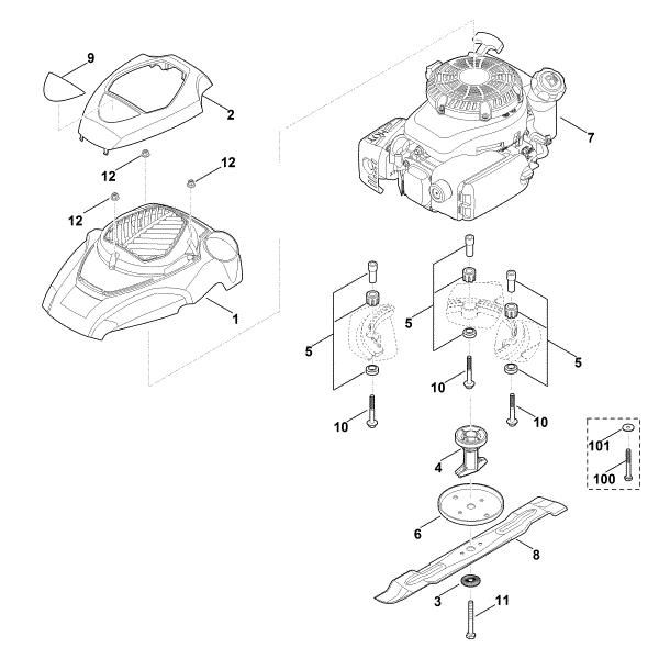 Imagem de E - Motor, lamina MB 4.0 RTP