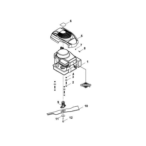 Imagem de D - Motor, lamina MB 410