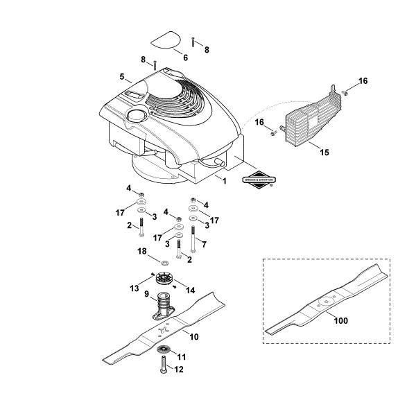 Imagem de D - Motor, lamina MB 448.0 T