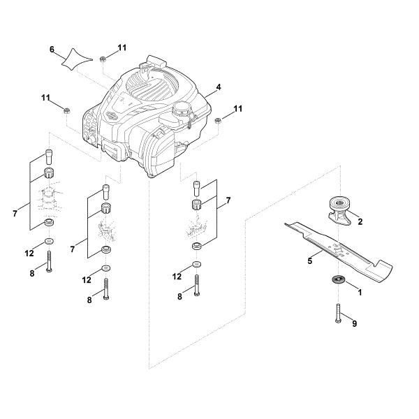 Imagem de D - Motor, lamina MB 448.1 PC