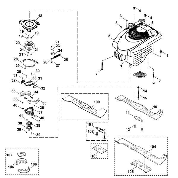 Imagem de E - Motor, lamina MB 555 BS