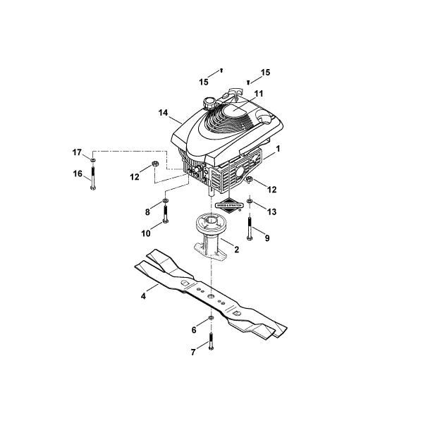 Imagem de E - Motor, lamina MB 555 MQ
