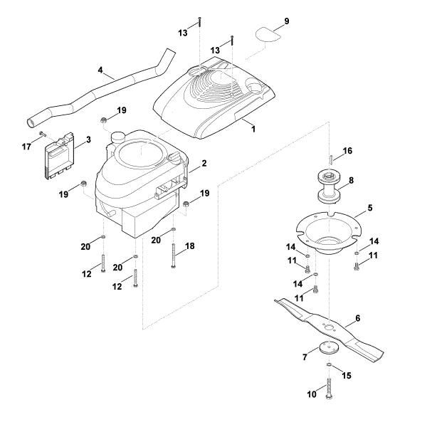 Imagem de D - Motor, lamina MB 6.1 RH