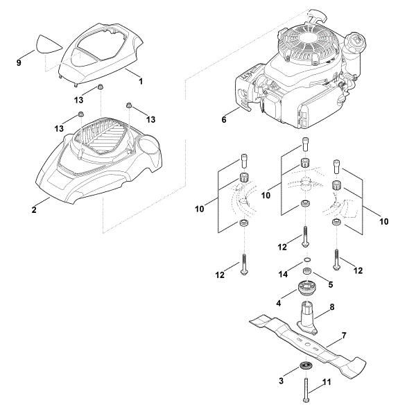 Imagem de F - Motor, lamina MB 650.3 V