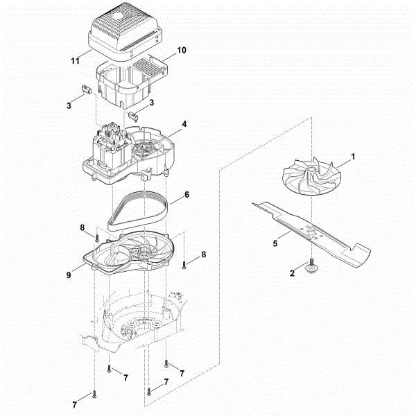 Imagem de D - Motor, lamina ME 443.1