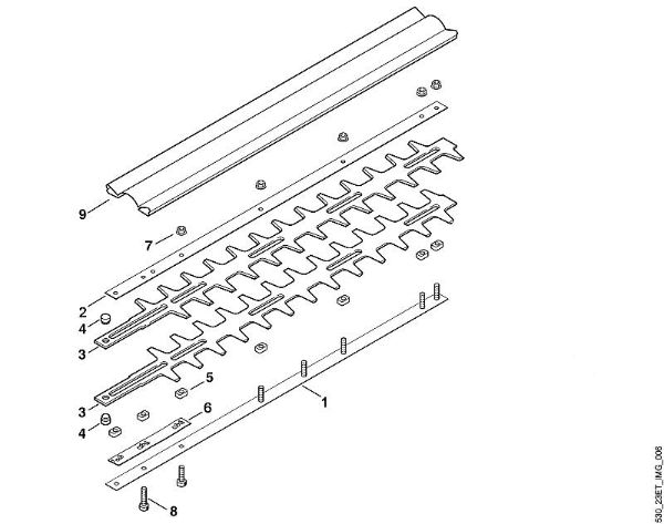 HEL HEL 600 F - Sistema de corte da marca Viking