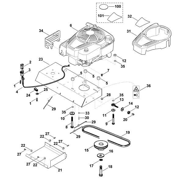 Imagem de B - Motor, accionamento GB 370.1 S