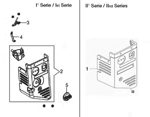 Air filter ARTIK 62 ELD Snow blower