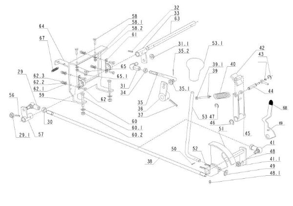 Transmission (2/2) APACHE 92 EVO Cat.2014 Garden tractor