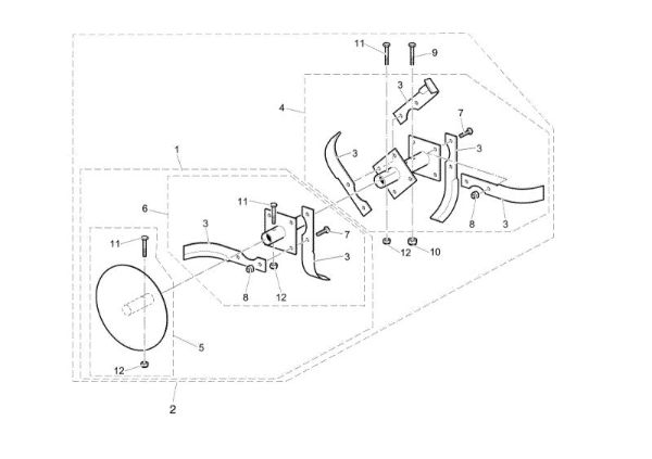 Tiller MH 180 RS Rotary tiller