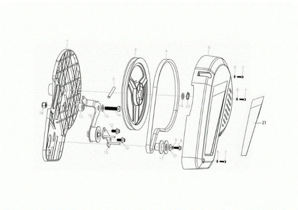 Hood MH 155 K Rotary tiller