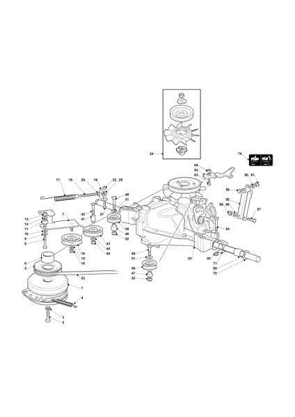 Transmission OM 93/16 K Cat. 2021 Garden tractor