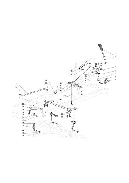 Cutting plate lifting OM 98L/14,5 K H Cat. 2021 Garden tractor