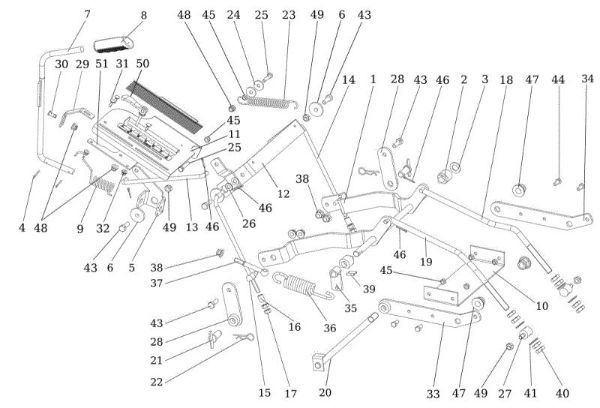 Mowing control OM 106/16 KH (K1600AVD) Cat. 2023 Garden tractor