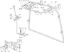 Grass catcher (Fixed part) OM 92C/13,5H Cat.2003 Garden tractor