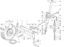 Steering arm OM 92C/13,5M Cat.2006 Garden tractor