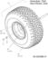 Rear wheels POLO 108/15,5 H Cat.2007 Garden tractor