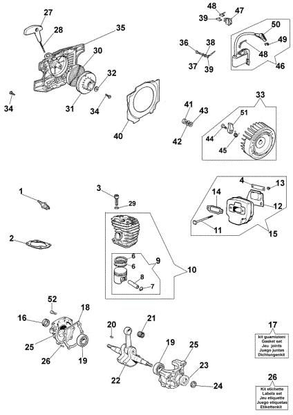 Engine 951 Chainsaw